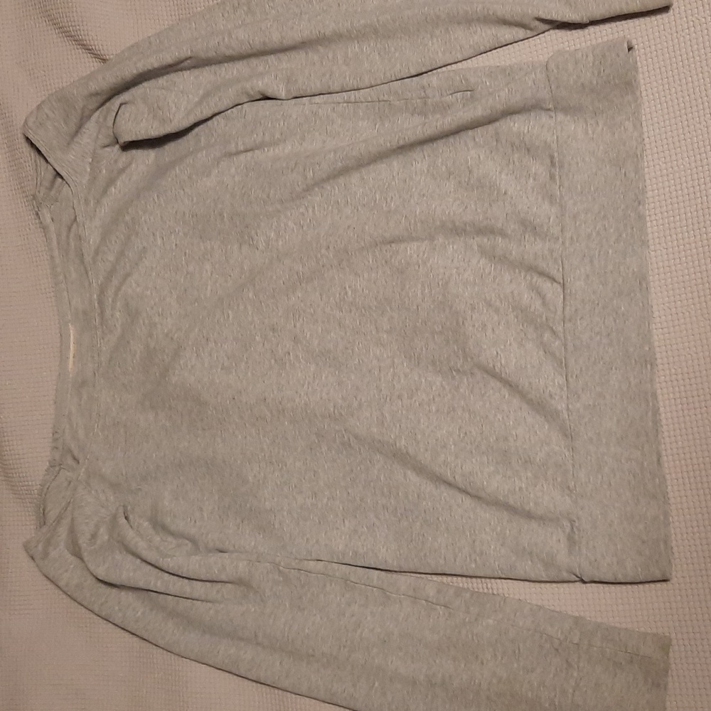 Grey tna off the shoulder sweatshirt